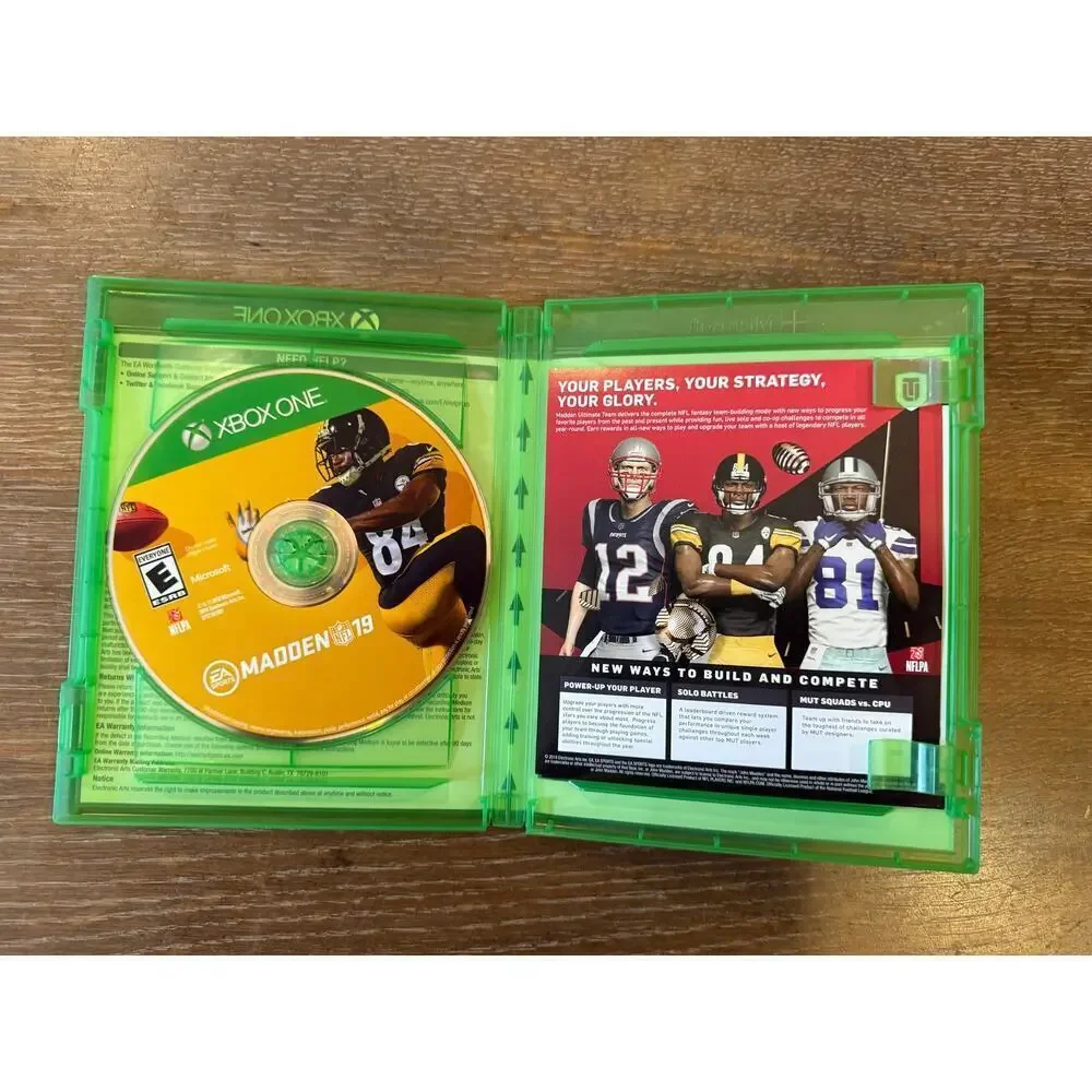 XBOX ONE Madden NFL 19 Video Game Gaming
